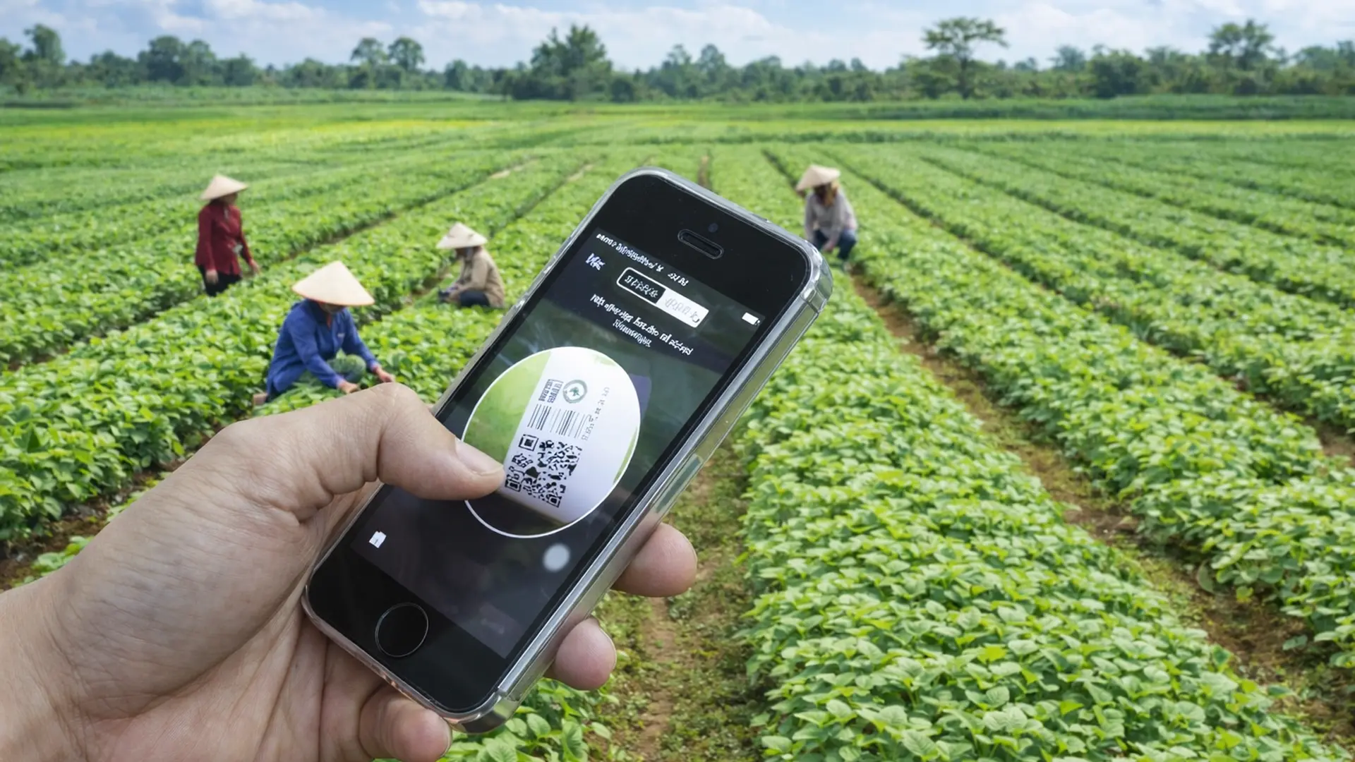 Truy xuất nguồn gốc và chất lượng nông sản.