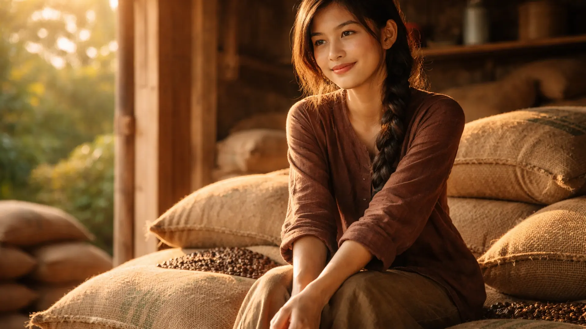 Cà phê được sản xuất tại Việt Nam.